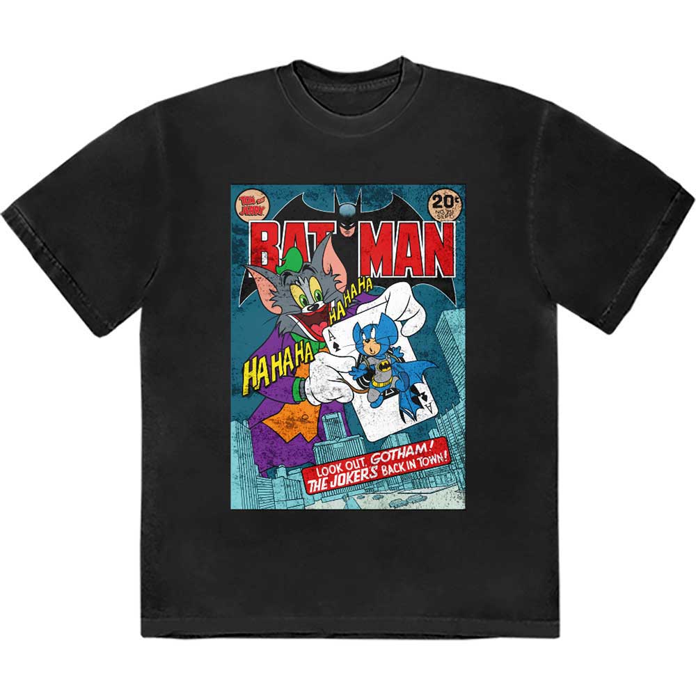TOM & JERRY BATMAN COMIC T-SHIRT