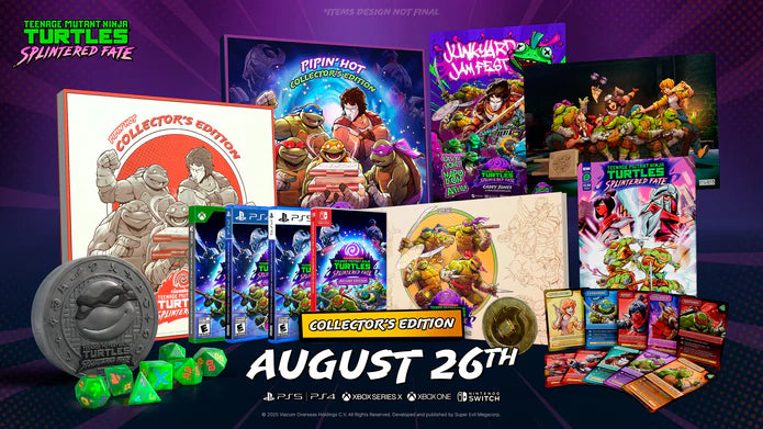 Teenage Mutant Ninja Turtles: Splintered Fate Pipin’ Hot Collector’s Edition PlayStation 4
