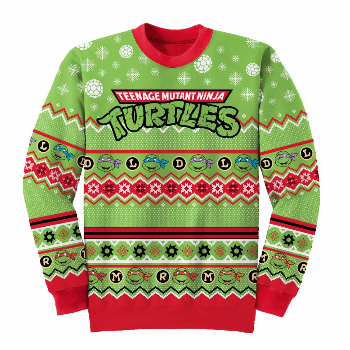 Teenage Mutant Ninja Turtles LDRM Repeat Knitted