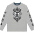 THE NIGHTMARE BEFORE CHRISTMAS FLAMING JACK EMBELLISHED LONG SLEEVE T-SHIRT