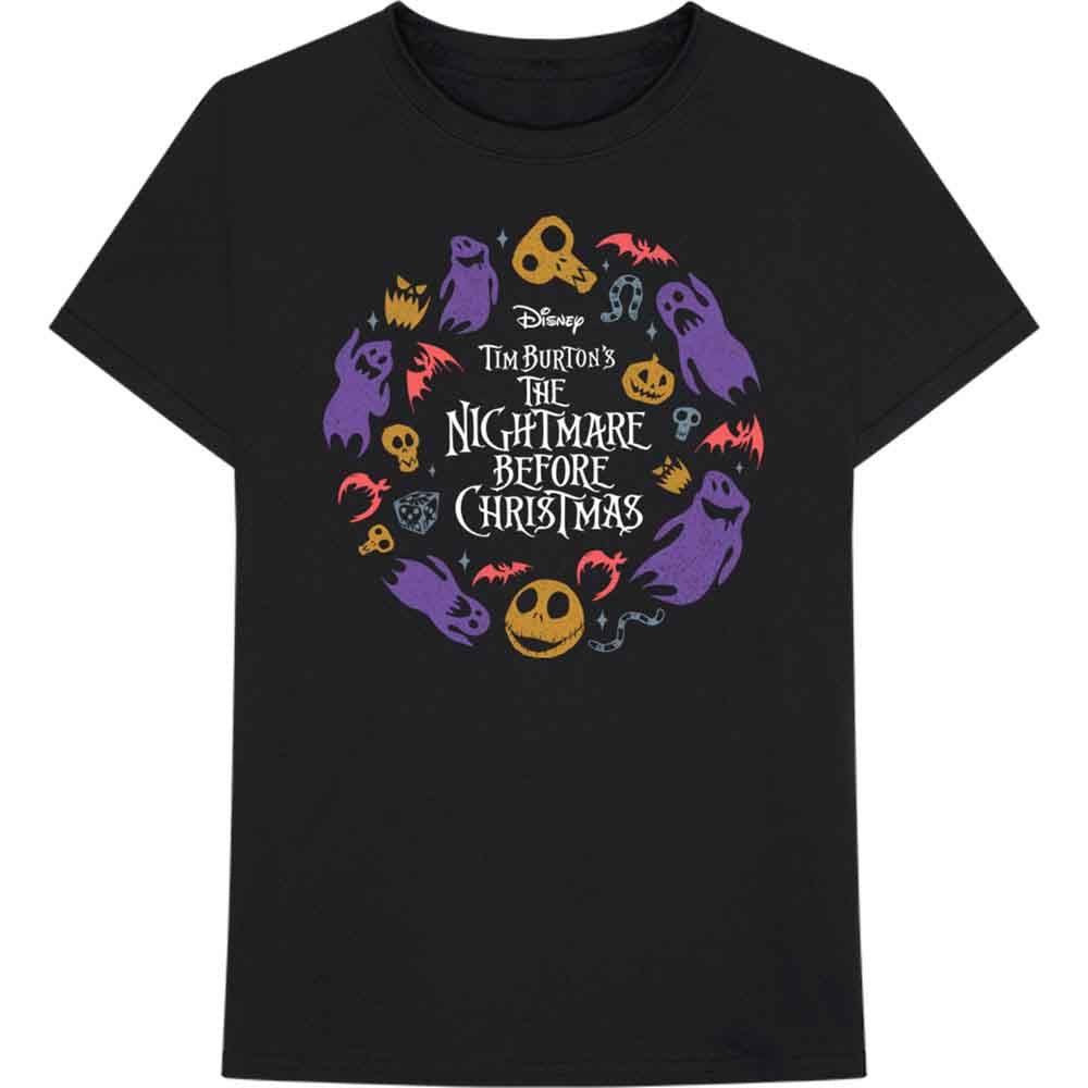 THE NIGHTMARE BEFORE CHRISTMAS CHARACTER FLIGHT T-SHIRT