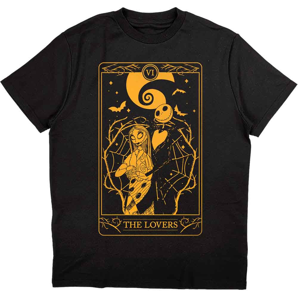 THE NIGHTMARE BEFORE CHRISTMAS JACK & SALLY LOVERS T-SHIRT