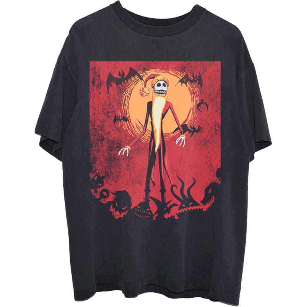 THE NIGHTMARE BEFORE CHRISTMAS JACK ORANGE SUN T-SHIRT