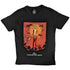 THE NIGHTMARE BEFORE CHRISTMAS JACK ORANGE SUN & LOGO T-SHIRT