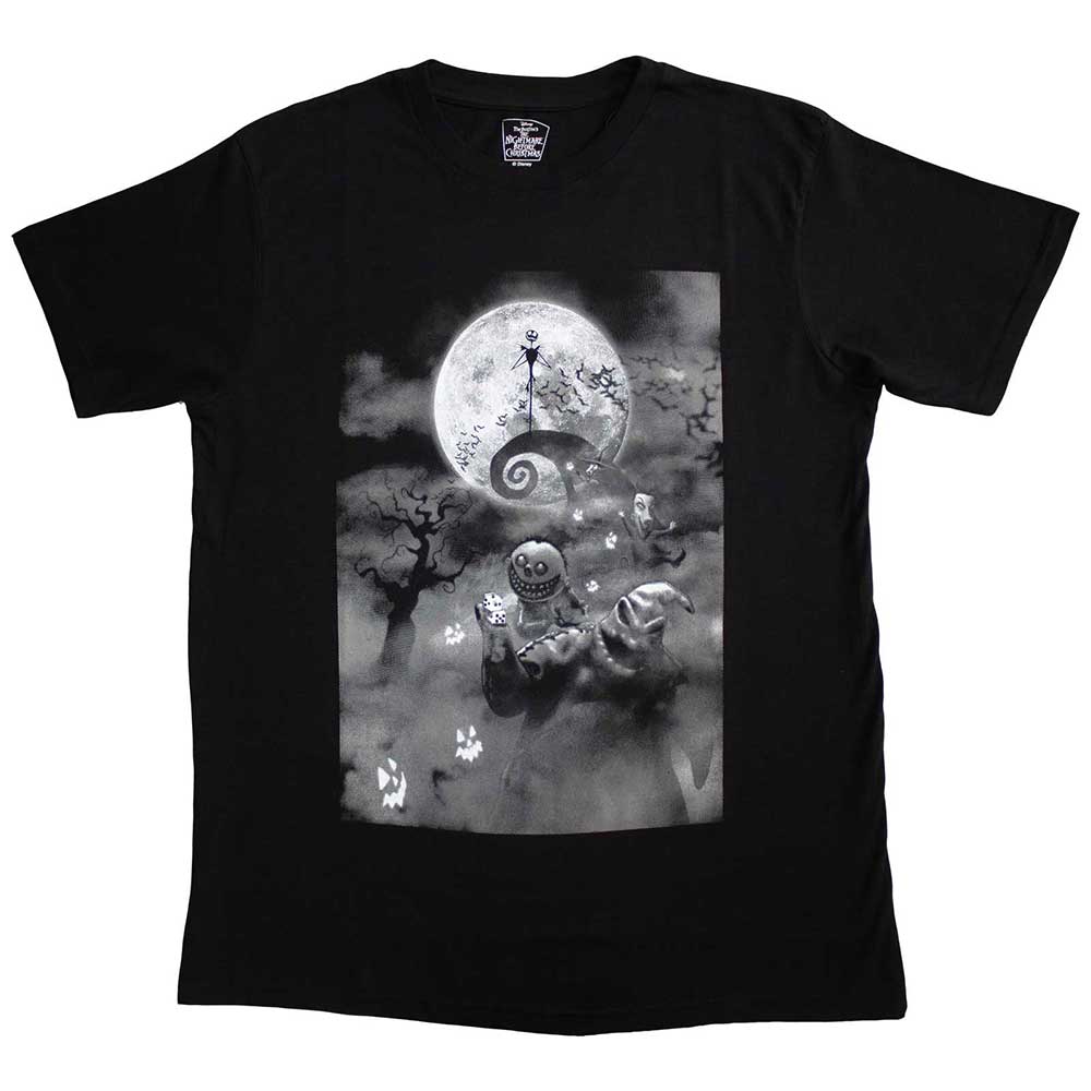 THE NIGHTMARE BEFORE CHRISTMAS OOGIE SCENE T-SHIRT