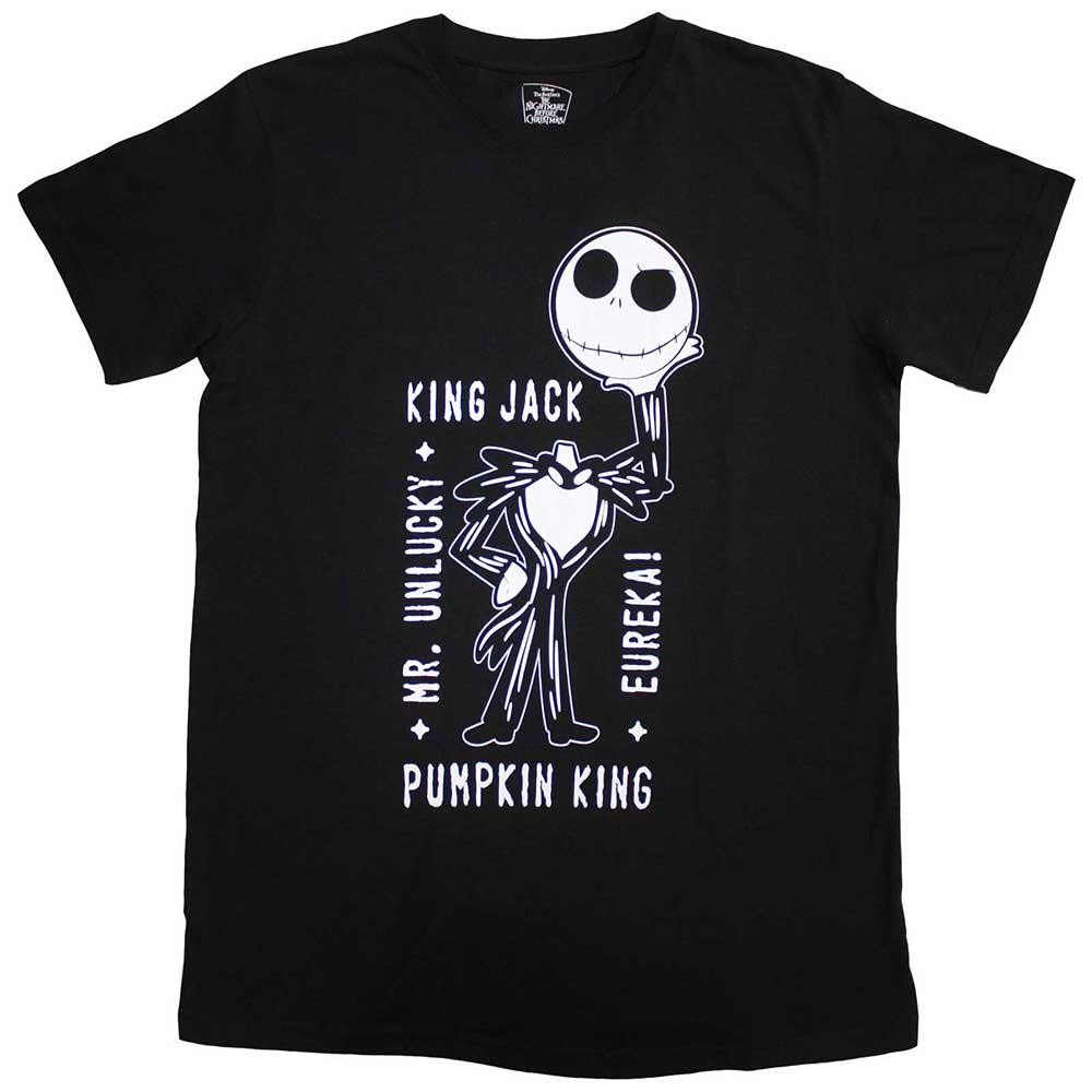 THE NIGHTMARE BEFORE CHRISTMAS HEADLESS JACK T-SHIRT