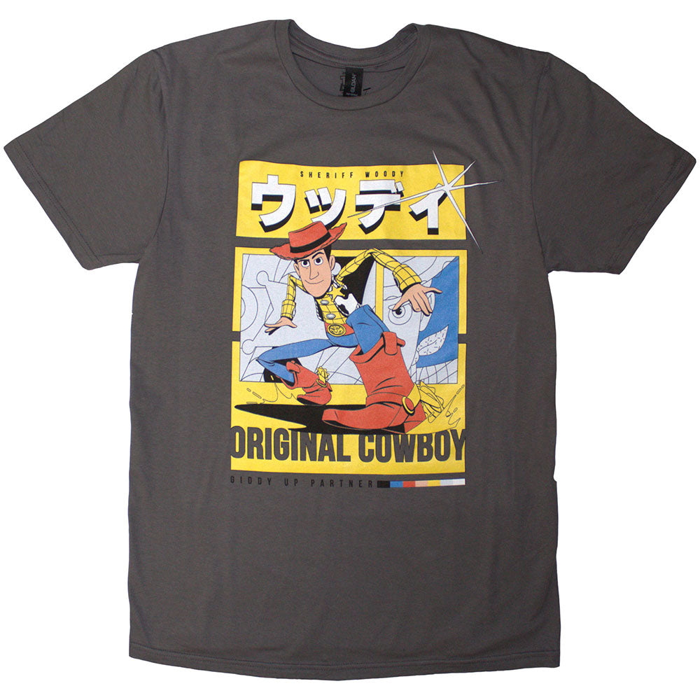 Disney Toy Story Original Cowboy Charcoal Grey T-Shirt