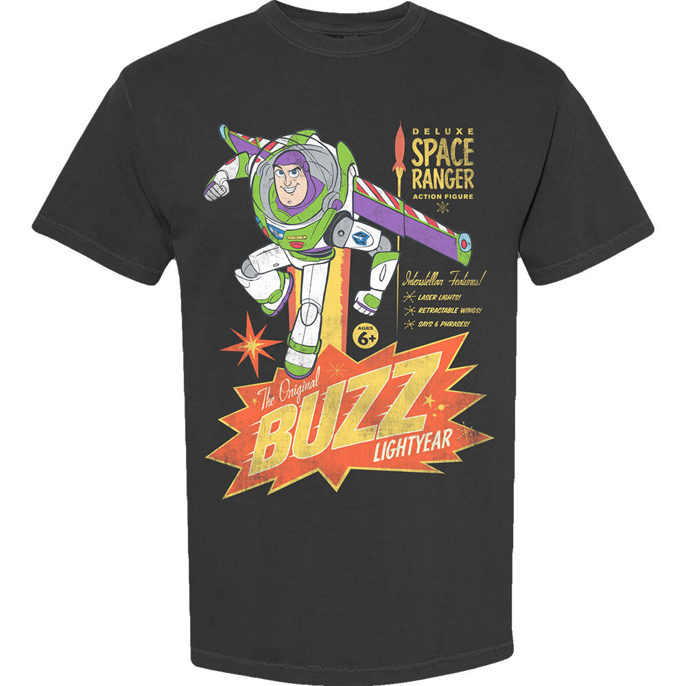 Disney Toy Story The Original Buzz Charcoal Grey T-Shirt