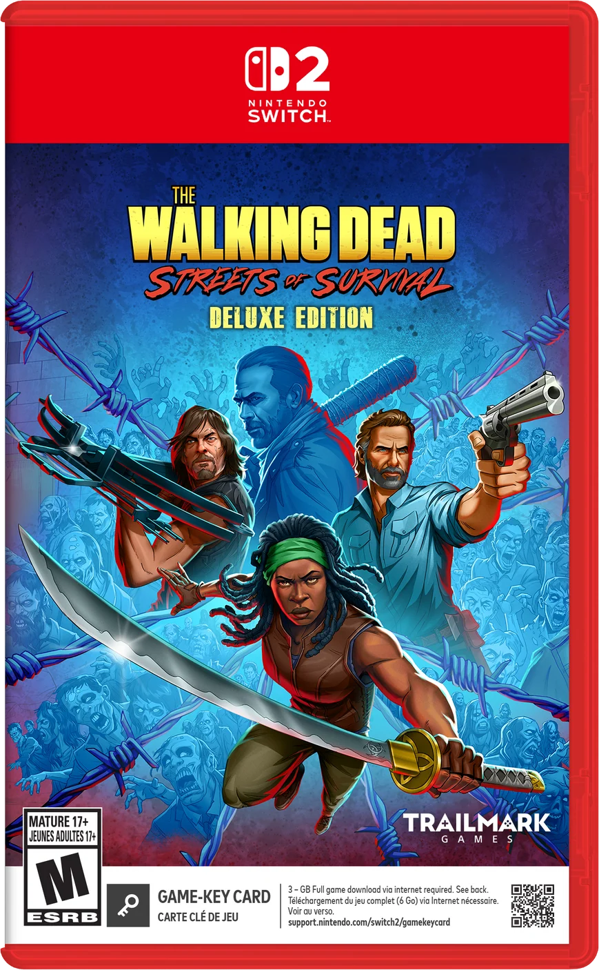 The Walking Dead: Streets of Survival [Game-Key Card] Nintendo Switch 2