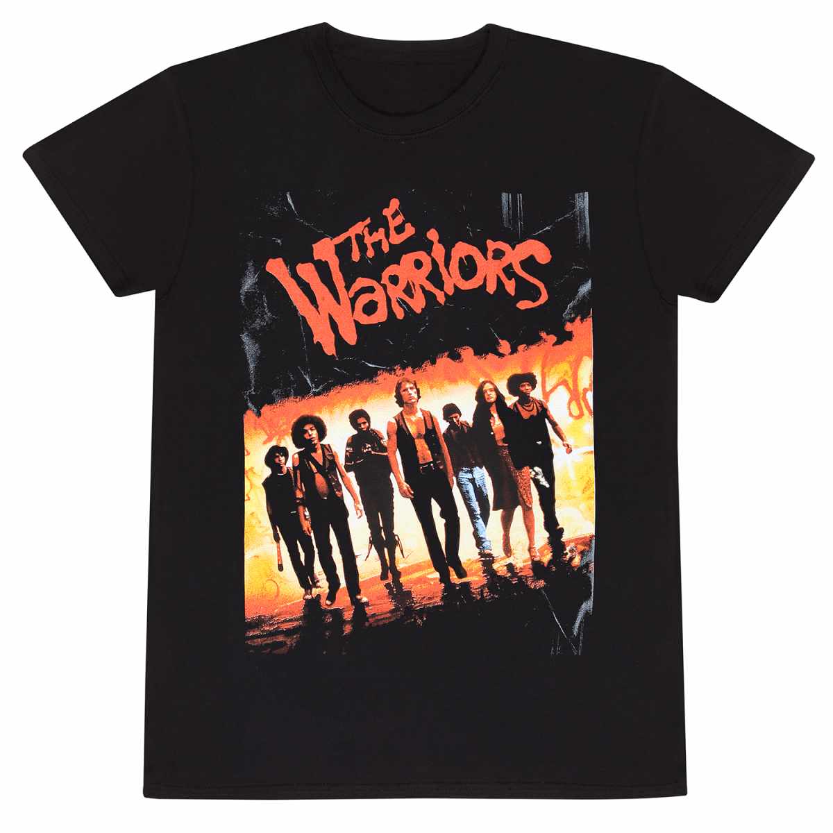 The Warriors Line Up Angle T-Shirt