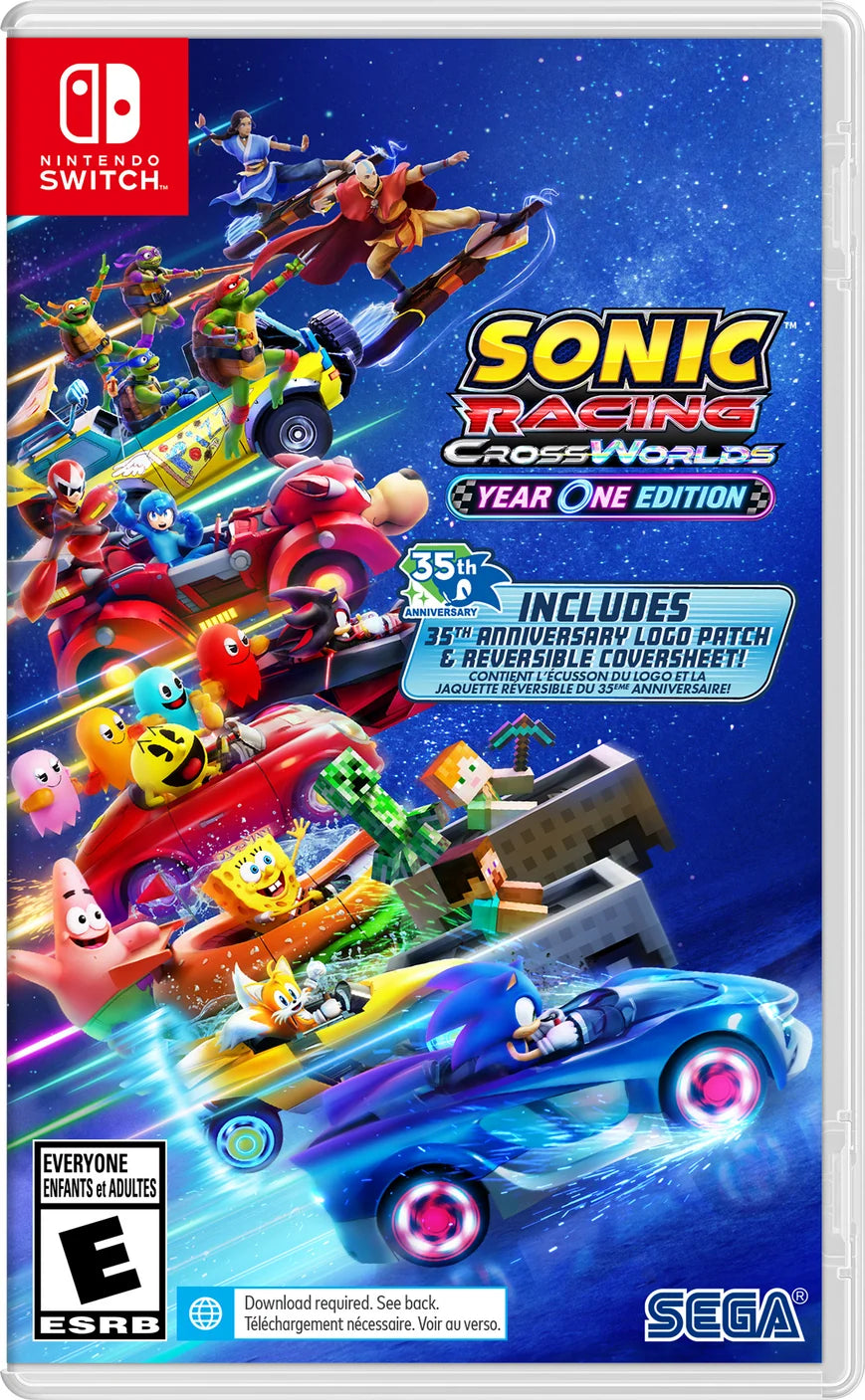 Sonic Racing: CrossWorlds Year One Edition Nintendo Switch