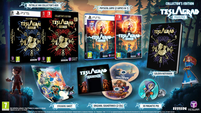 Teslagrad Power Pack Collector's Edition Nintendo Switch