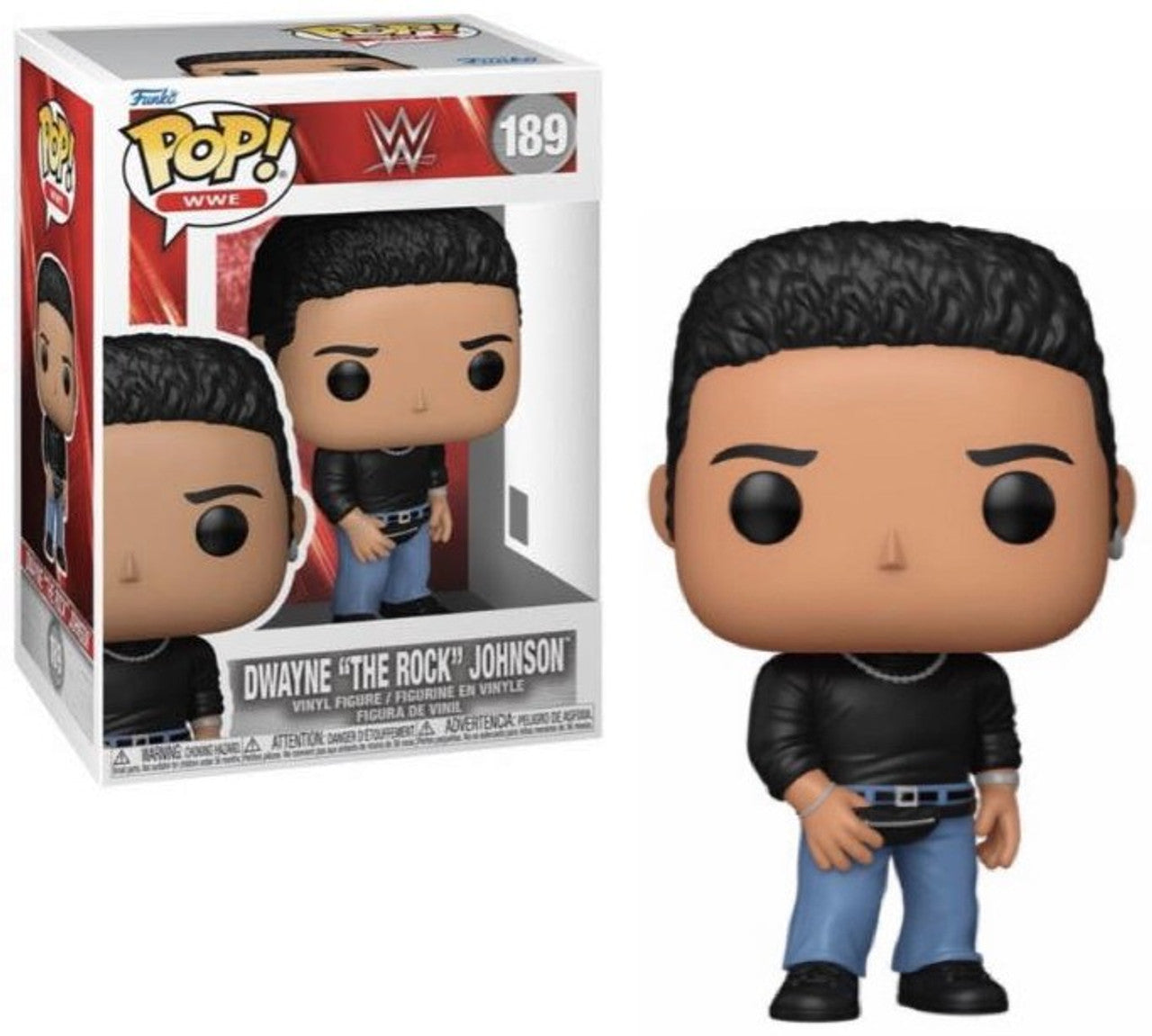 Pop! The Rock w/Fanny Pack WWE