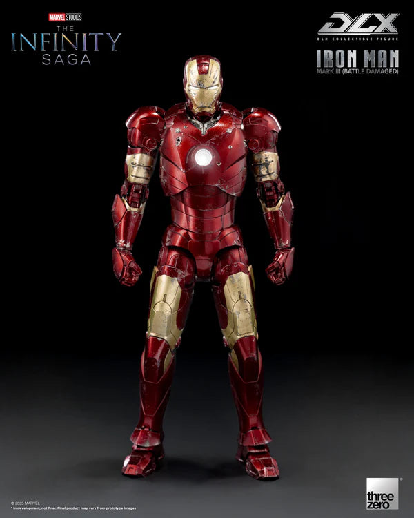 Marvel The Infinity Saga DLX Iron Man Mark 3 Battle Damaged
