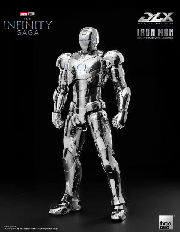 The Infinity Saga DLX Iron Man Mark 2 Chrome Edition
