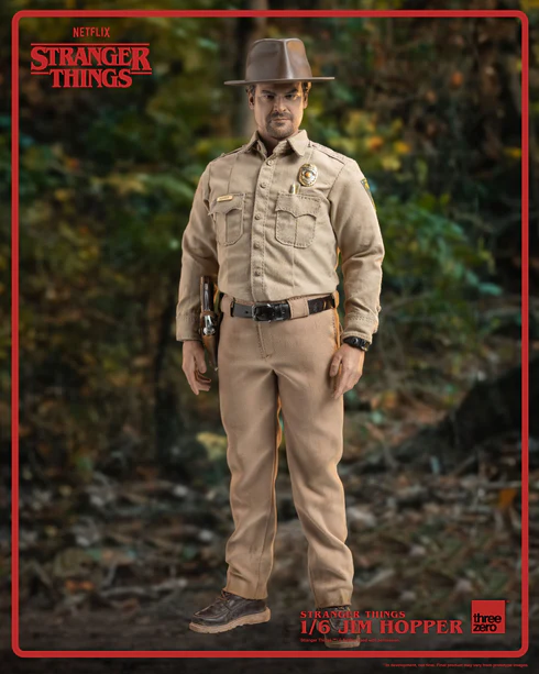 Stranger Things Jim Hopper Season 1 1/6 Action Figure
