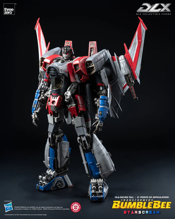 Transformers Bumblebee Starscream DLX 1/6 Action Figure