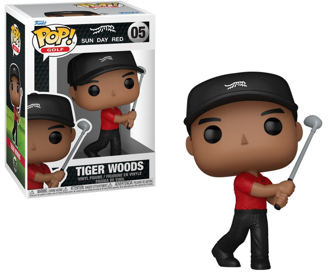 Pop! Golf Tiger Woods Swinging