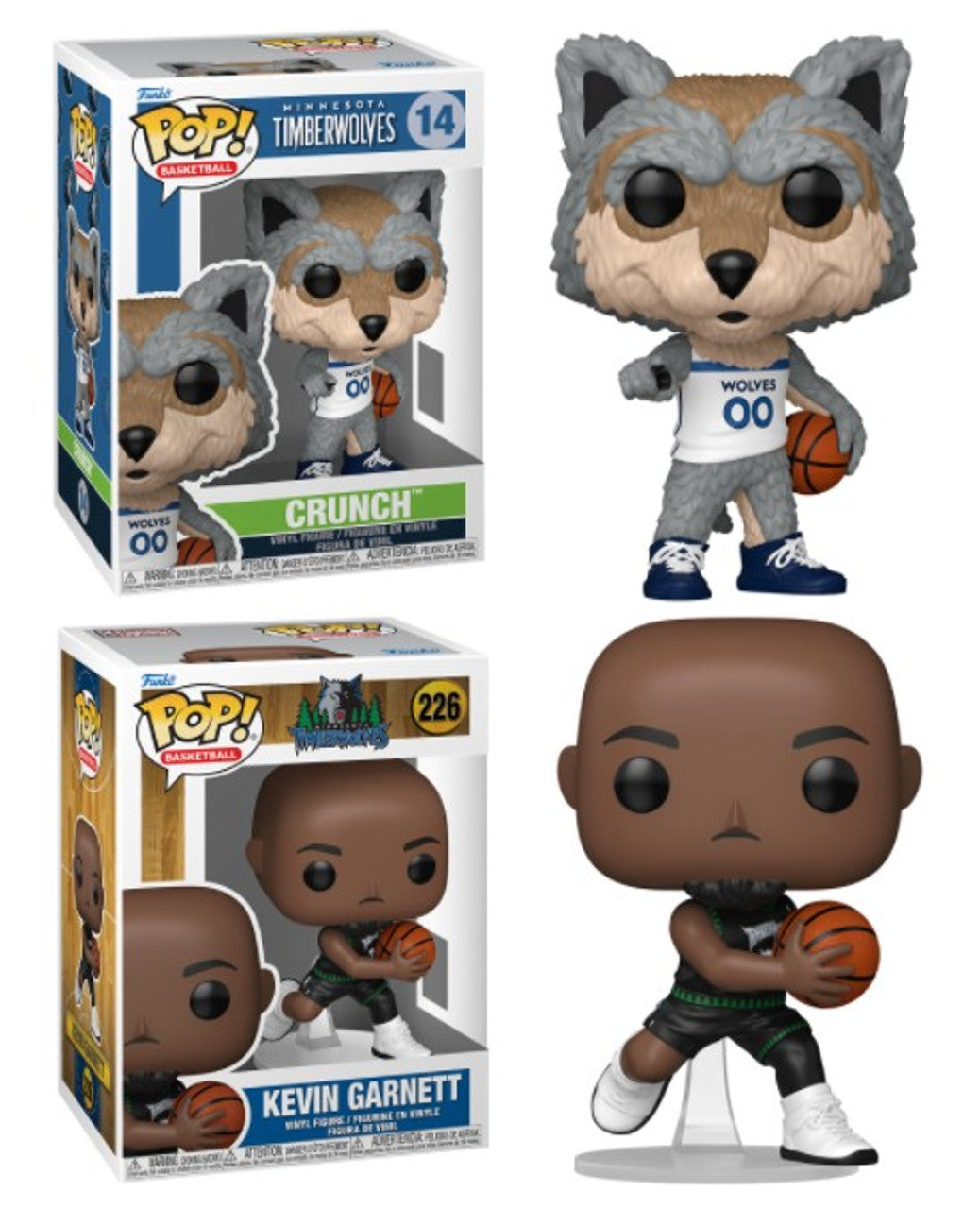 Pop! Combo 2 Minnesota Timberwolves NBA
