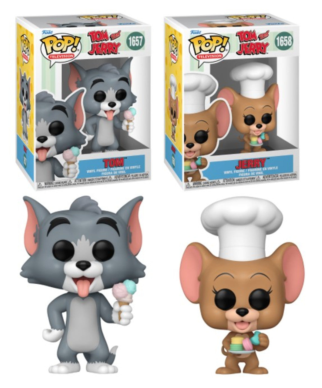 Pop! Television Complete Set 2 Tom & Jerry