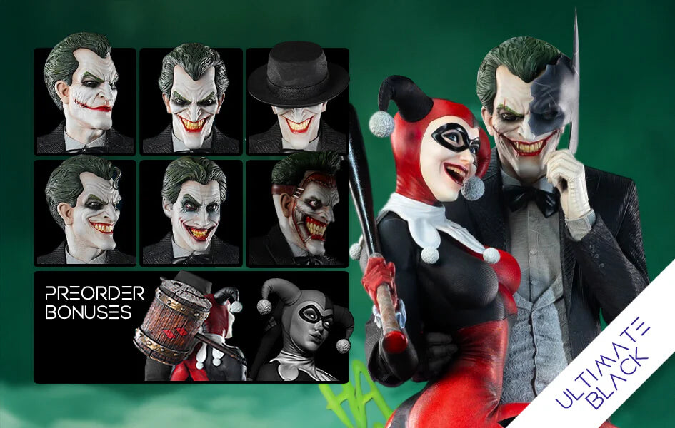 Joker Prestige Series BLACK Ultimate Ed 1/3 Scale Statue