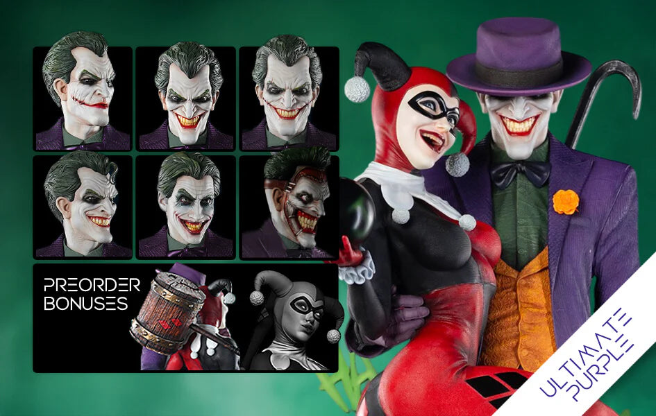 Joker Prestige Series Purple Ultimate Ed 1/3 Scale Statue