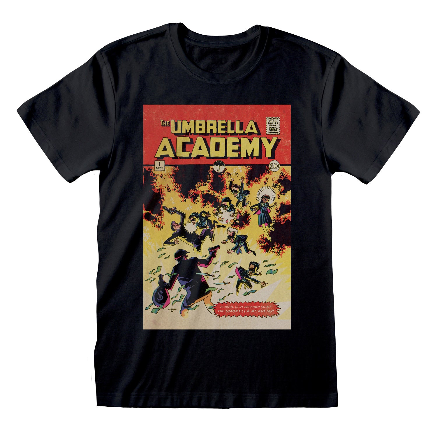 Umbrella Academy Comic Cover T-Shirt