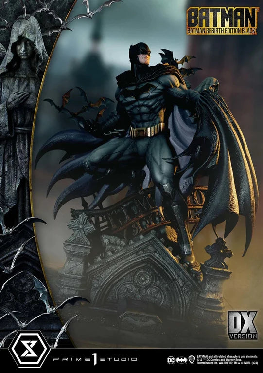 PRIME 1 STUDIO BATMAN COMICS BATMAN REBIRTH EDITION BLACK DX BONUS VERSION