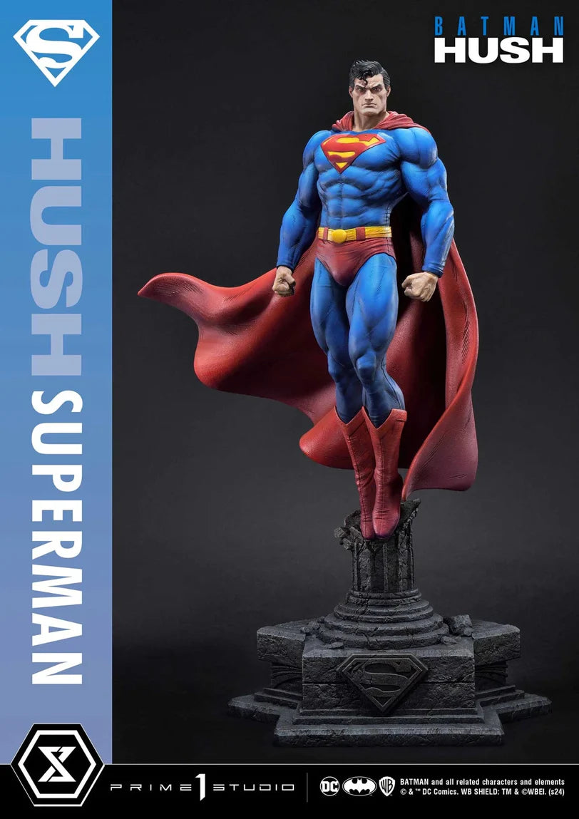 PRIME 1 STUDIO BATMAN HUSH COMICS SUPERMAN 1/4 SCALE STATUE