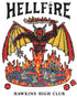 Stranger Things Hellfire Club Poster Hawkins High DND Gang Official Men's T-Shirt
