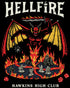 Stranger Things Hellfire Club Poster Hawkins High DND Retro Official Men's T-Shirt