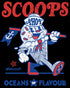 Stranger Things Scoops Ahoy Ice Cream Mascot Starcourt Retro Official Men's T-Shirt