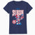 Stranger Things Scoops Ahoy Promo Slush Cherry Vintage 80s Official Women's SKINNY FIT T-Shirt