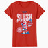 Stranger Things Scoops Ahoy Promo Slush Cherry Vintage 80s Official Women's SKINNY FIT T-Shirt