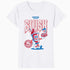Stranger Things Scoops Ahoy Promo Slush Cherry Vintage 80s Official Women's SKINNY FIT T-Shirt