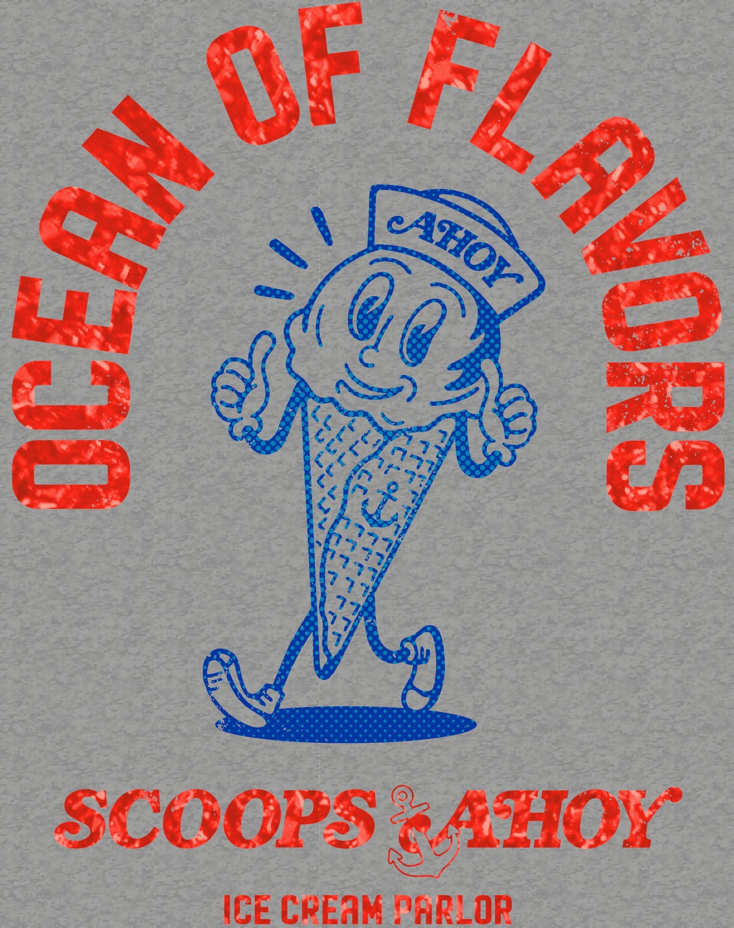 Stranger Things Scoops Ahoy Starcourt Ice Cream Flavor Retro Official Women's SKINNY FIT T-Shirt