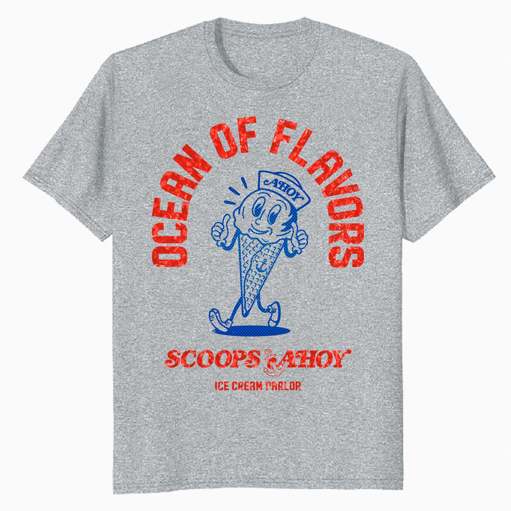 Stranger Things Scoops Ahoy Starcourt Ice Cream Flavor Retro Official Men's T-Shirt