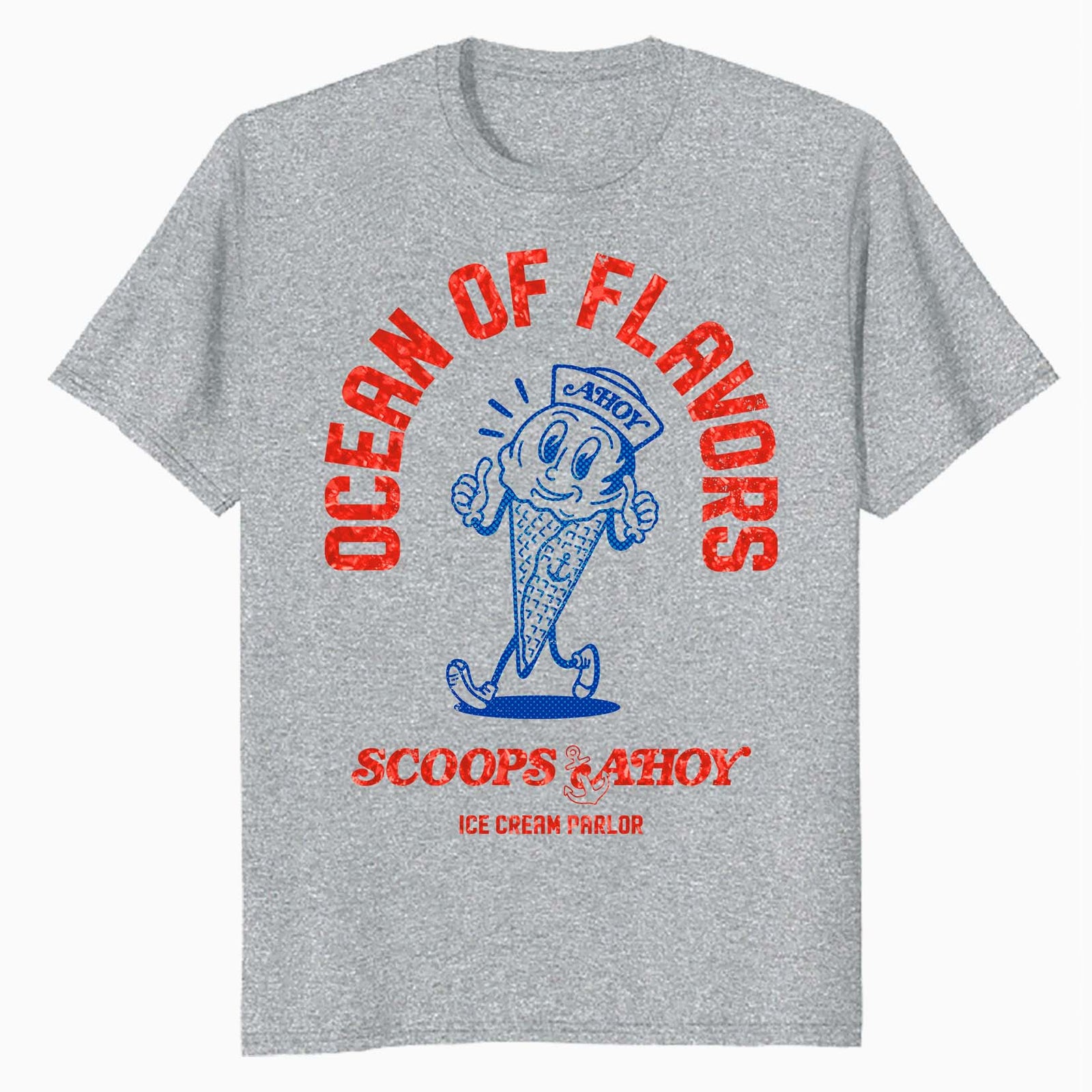 Stranger Things Scoops Ahoy Starcourt Ice Cream Flavor Retro Official Men's T-Shirt