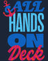 Stranger Things Scoops Ahoy Starcourt Mall Hands Deck Vintage Official Women's SKINNY FIT T-Shirt