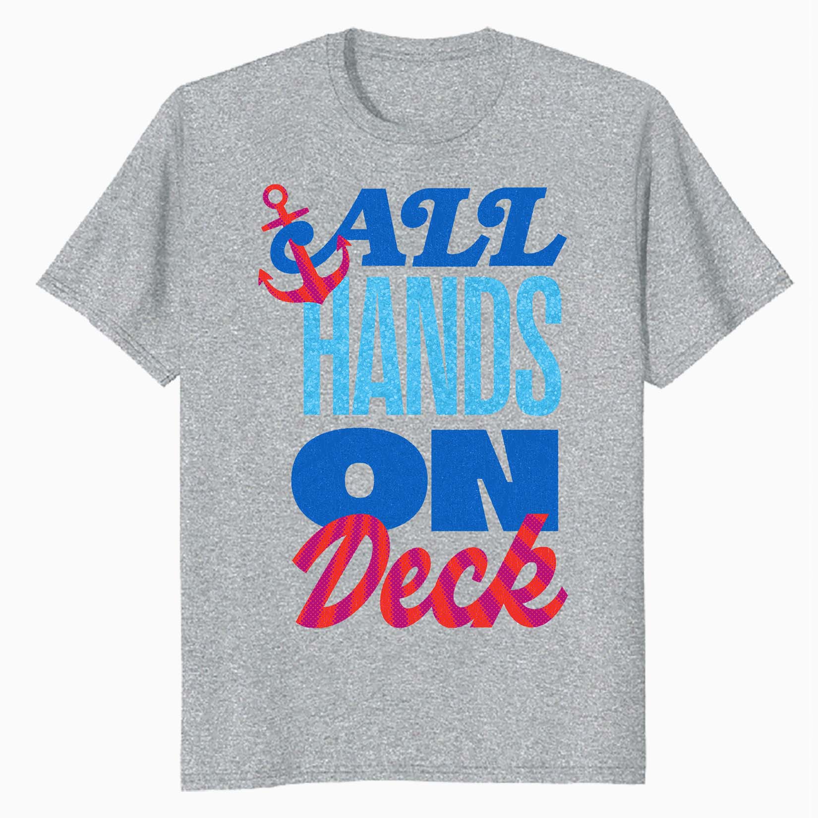 Stranger Things Scoops Ahoy Starcourt Mall Hands Deck Vintage Official Men's T-Shirt