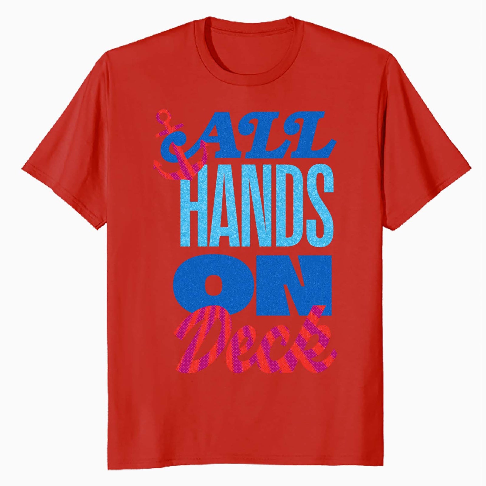 Stranger Things Scoops Ahoy Starcourt Mall Hands Deck Vintage Official Men's T-Shirt