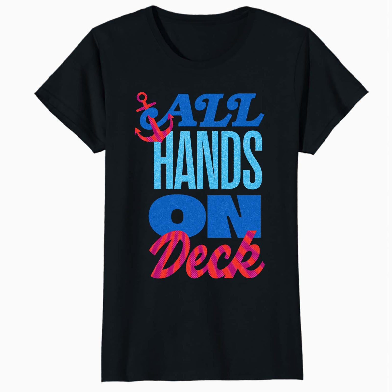 Stranger Things Scoops Ahoy Starcourt Mall Hands Deck Vintage Official Women's SKINNY FIT T-Shirt