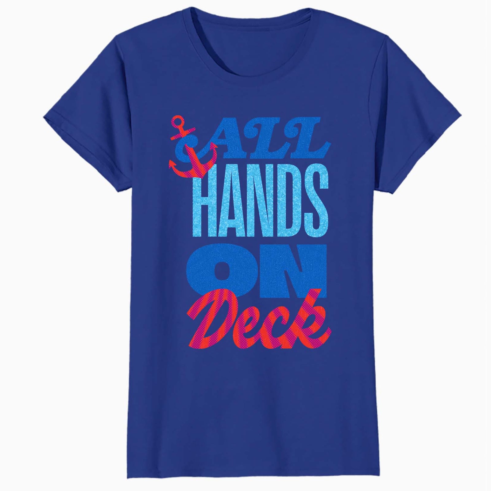 Stranger Things Scoops Ahoy Starcourt Mall Hands Deck Vintage Official Women's SKINNY FIT T-Shirt