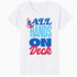 Stranger Things Scoops Ahoy Starcourt Mall Hands Deck Vintage Official Women's SKINNY FIT T-Shirt