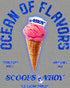 Stranger Things Scoops Ahoy Starcourt Mall Hawkins Ice Cream Official Women's SKINNY FIT T-Shirt