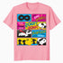 Peanuts Snoopy Masked Marvel Comic Strip Fun Super Hero Rescue Dog Official Men's T-Shirt