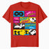 Peanuts Snoopy Masked Marvel Comic Strip Fun Super Hero Rescue Dog Official Men's T-Shirt