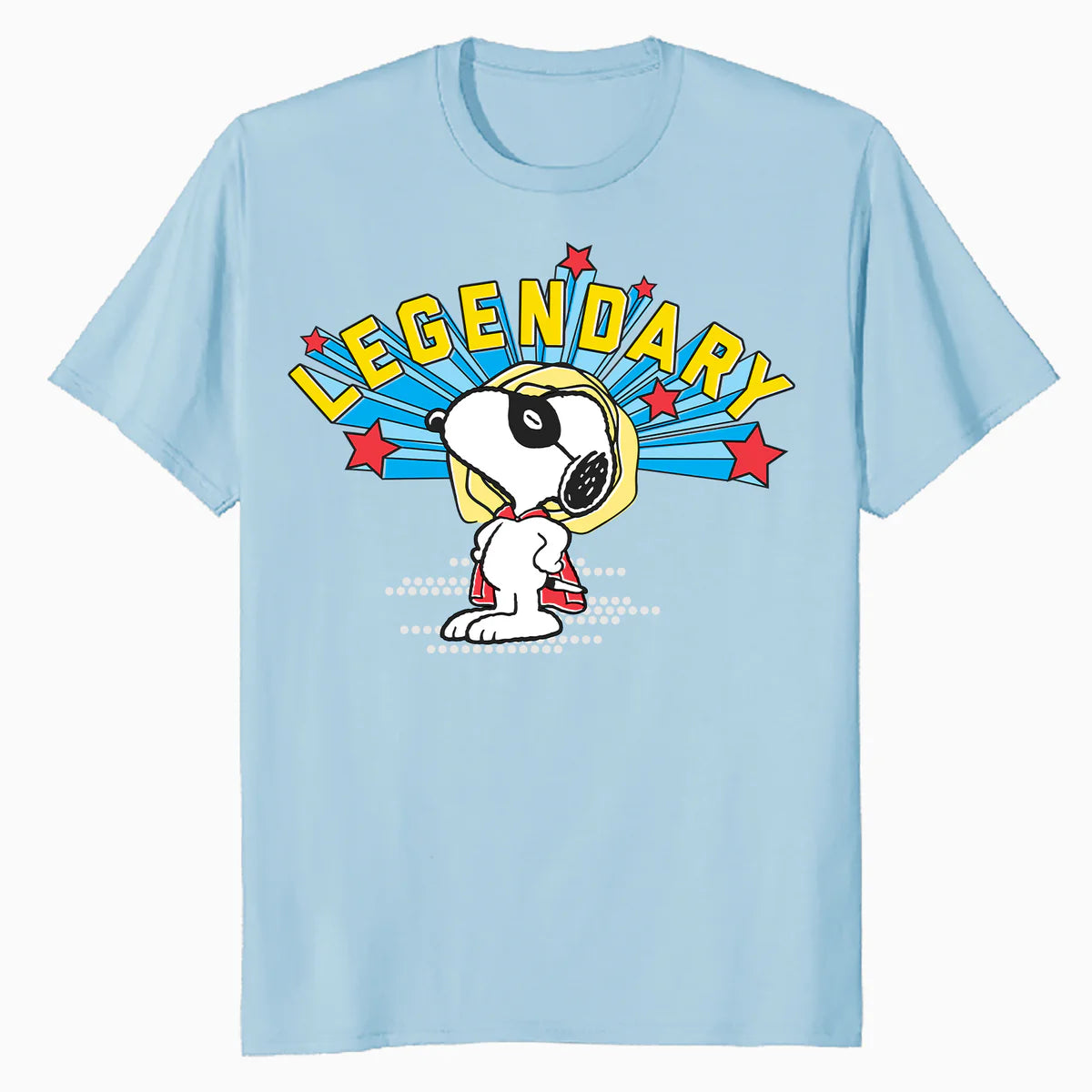 Peanuts Snoopy Masked Marvel Legendary Super Hero Caped Beagle Comic Official Men's T-Shirt