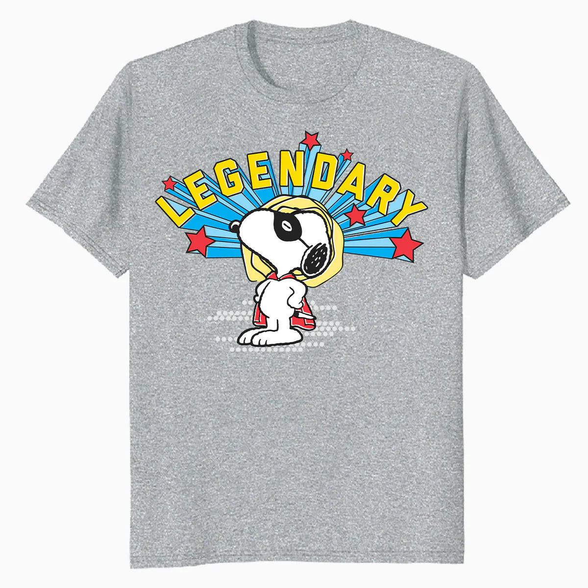 Peanuts Snoopy Masked Marvel Legendary Super Hero Caped Beagle Comic Official Men's T-Shirt