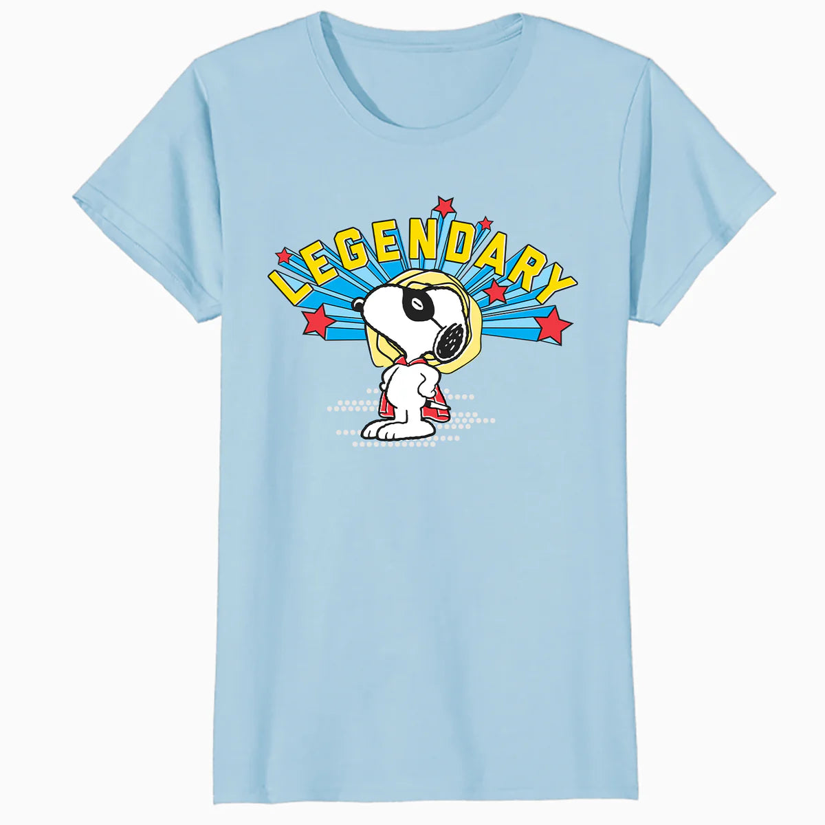 Peanuts Snoopy Masked Marvel Legendary Super Hero Caped Beagle Comic Official Women's SKINNY FIT T-Shirt